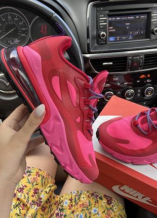 Nike air max 270 react, женские кроссовки