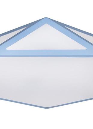 Плоский стельовий світильник 752l67 blue