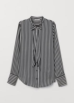 Блуза в смужку h&m