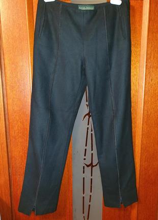 Брюки теплые черные женские на подкладке