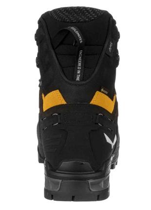 Черевики salewa ortles ascent mid gtx mns black - yellow розмір 435 фото