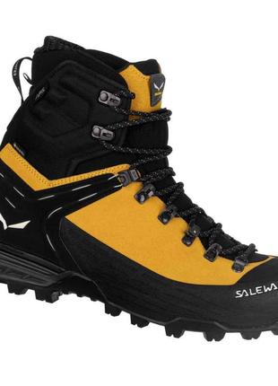 Черевики salewa ortles ascent mid gtx mns black - yellow розмір 431 фото