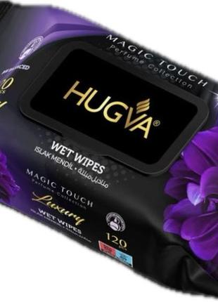 Парфюмированные влажные салфетки, влажные салфетки, hugva, салфетки magic touch, 120 шт