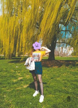 Юбка в клетку.