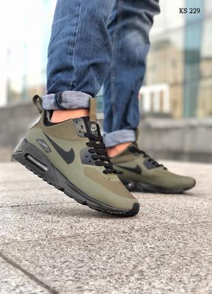 Nike air max 90 (зелені)4 фото