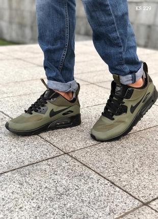 Nike air max 90 (зелені)3 фото