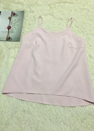Нежно-розовая  маечка блуза  (большой размер)