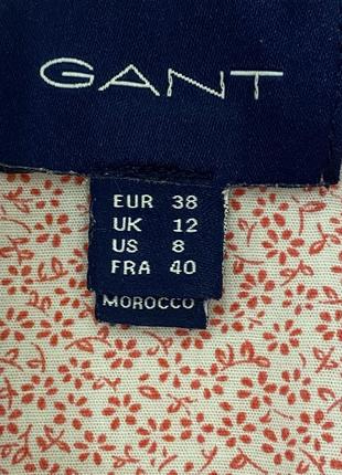 Женская коттоновая рубашка gant4 фото