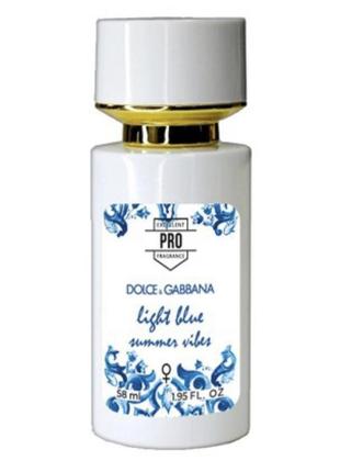 Парфюм dolce&amp;gabbana light blue summer vibes tester pro женский 58 мл