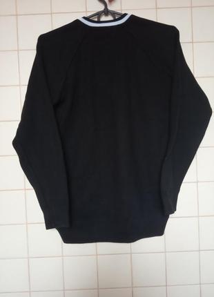 Черный свитер пуловер школьный3 фото