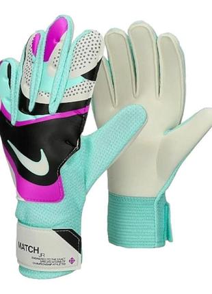 Вратарские перчатки nike nk gk match jr - ho23 разноцветный дет 5 (17,6 см) fj4864-010 6