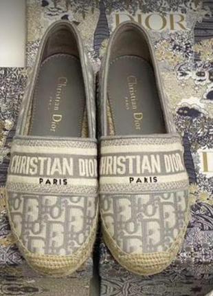 Еспадрільї dior