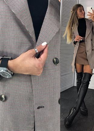 Двобортний піджак жіночий стильний