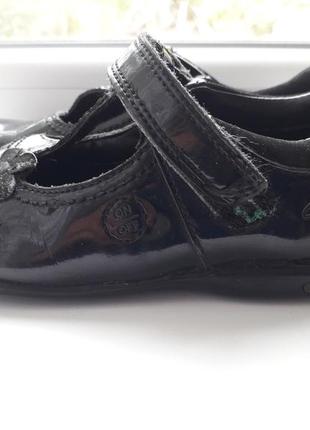 Черные туфли босоножки clarks3 фото