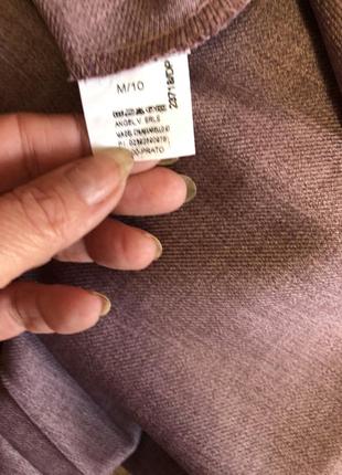 Новая итальянская юбка сиреневого цвета не запах, застежка - две пуговицы р-р 44-46.4 фото