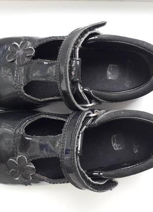 Черные туфли босоножки clarks2 фото