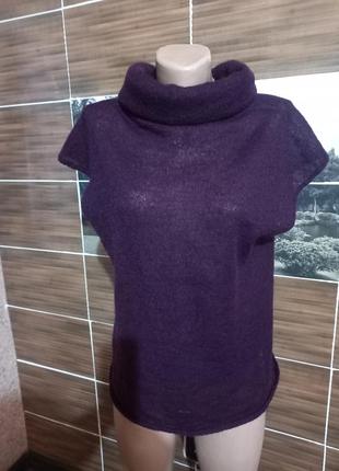 Свитер с горлом без рукавов marc o'polo