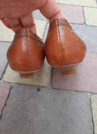 Кожаные туфли tamaris3 фото