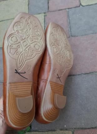 Кожаные туфли tamaris6 фото