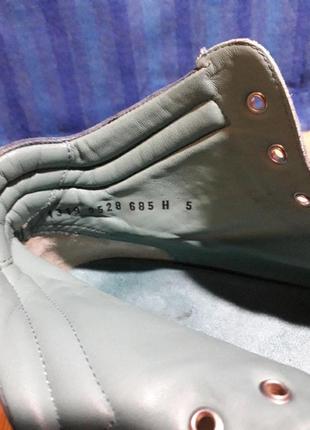 Высокие кожаные кроссовки, durea, 38 размер6 фото