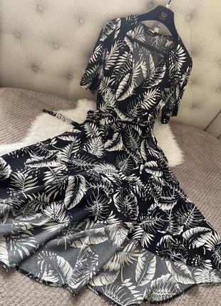 Сукня міді на запах kaleidoscope р.101 фото