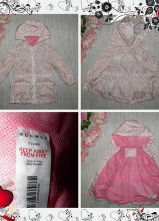 Обнова!!! куртка nutmeg (р.98 на 2-3 роки) курточка плащ ветровка.