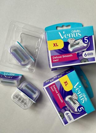 Gillette venus deluxe smooth 5 лез ! поштучно!5 фото