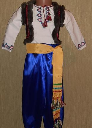 Карнавальный костюм украинца-казака на 3 года,