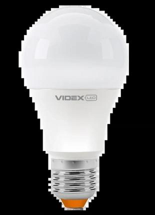 Videx a60e 10w e27 4100k led лампа з сенсором освітленості