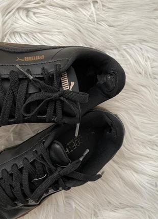 Кожаные кроссовки puma4 фото
