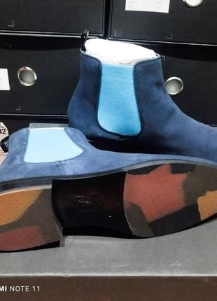 Изысканные замшевые ботинки челси успешного бренда из нимечки gordon &amp; bros.3 фото