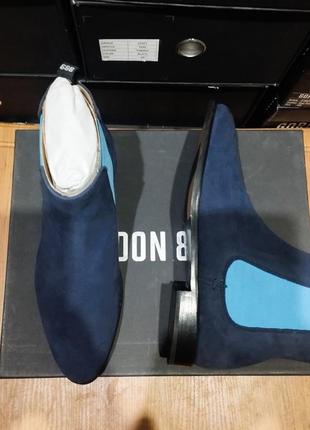 Изысканные замшевые ботинки челси успешного бренда из нимечки gordon &amp; bros.2 фото