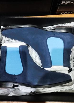 Изысканные замшевые ботинки челси успешного бренда из нимечки gordon &amp; bros.4 фото