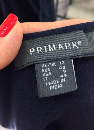 Боди майка с кружевом темно синий боди primark3 фото