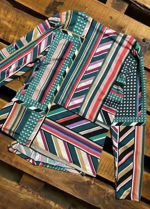 Женская блуза с принтом monsoon (монсун лрр идеал оригинал разноцветная)2 фото