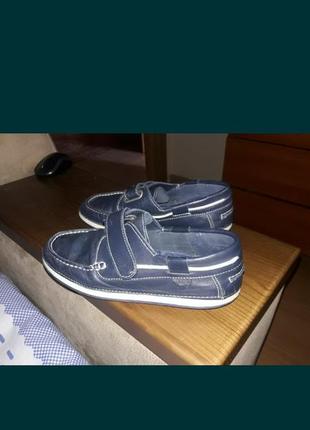 Туфли кожаные сменная обувь в школу р 36