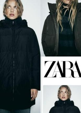 Zara пуховик  жіночий м/s