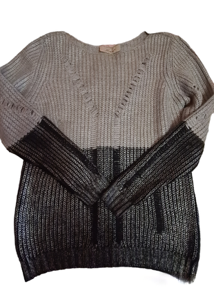 Свитер пуловер джемпер недорого черный серый серебристый