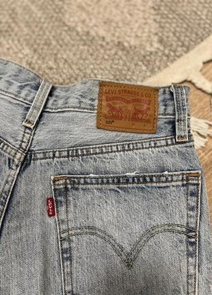 Джинсовые шорты levi’s 5012 фото