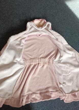 Детский халат,халат дисней, принцессы,халатик, тёплый халат, розовый халат2 фото
