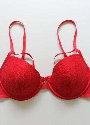 Шикарний, червоний бюстгальтер з портупеєю myleene klass