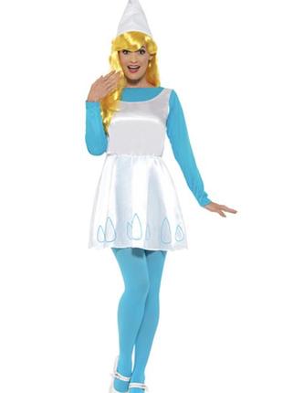 Смурфета смурфетта гном смурф платье карнавальное