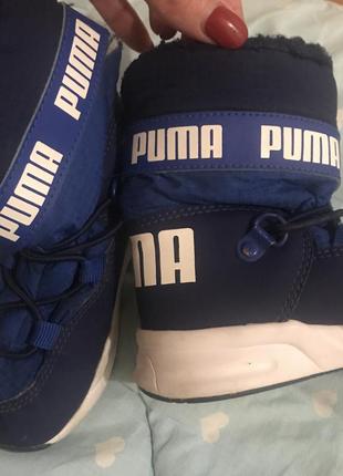 Чобітки puma оригінал1 фото