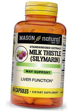 Milk thistle silymarin 60капс (71529032)