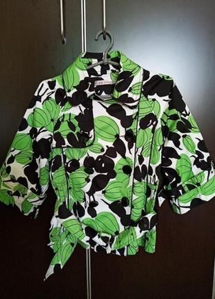 Легкий вкорочений тренч. рукав 3/4