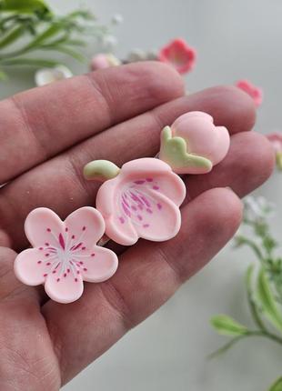 Детские заколки, заколки для волос, заколки цветы, весенние заколки, детские резинки