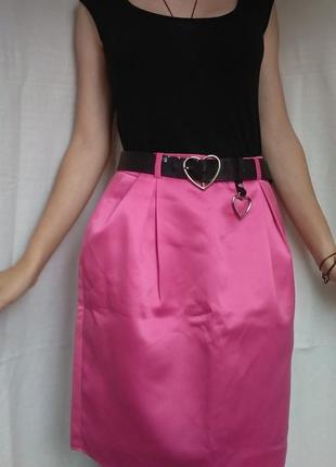 Прямая юбка pink