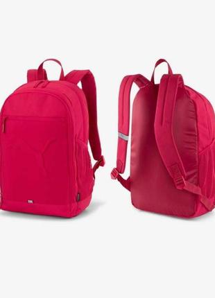 Рюкзак puma buzz backpack малиновый 26 л3 фото