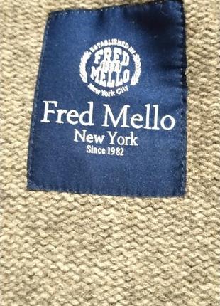 Шикарный кардиган. fred mello (new york). италия .80% вовна.7 фото