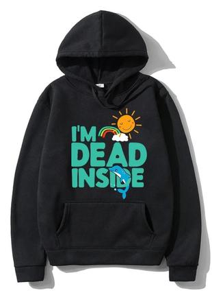 Худи i'm dead inside unisex